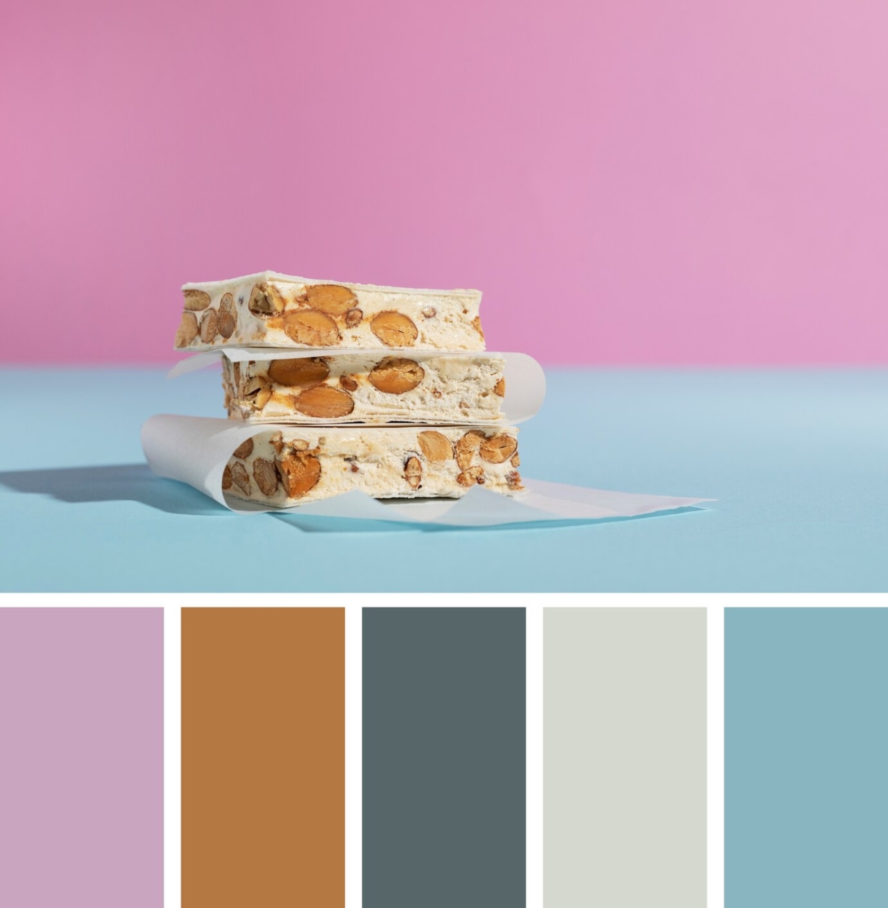 Delicious Food With Color Swatches 23